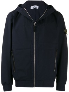 Stone Island легкая куртка с капюшоном