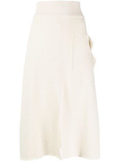 Cédric Charlier юбка тонкой вязки