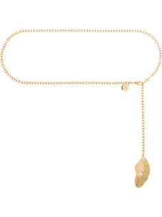 By Alona shell motif chain belt