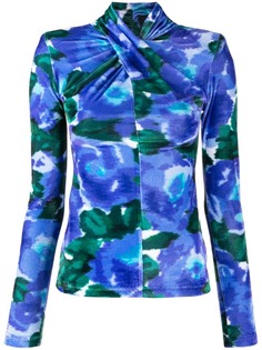 Richard Quinn watercolour print top