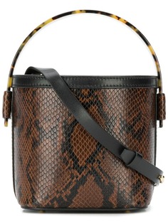 Nico Giani сумка-тоут с тиснением под змеиную кожу