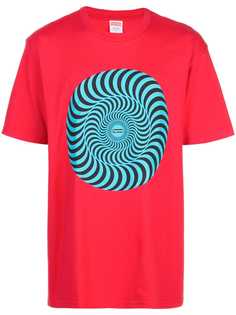 Supreme футболка с принтом