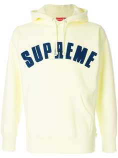 Supreme худи с логотипом