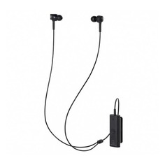 Наушники AUDIO-TECHNICA ATH-ANC100BT, Bluetooth, вкладыши, черный