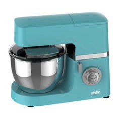Миксер SINBO SMX 2749, с чашей, бирюзовый