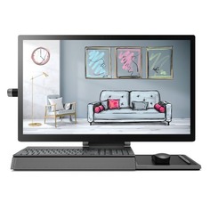 Моноблок LENOVO Yoga A940-27ICB, 27&quot;, Intel Core i5 8400, 16Гб, 1000Гб, 128Гб SSD, AMD Radeon RX 560 - 4096 Мб, Windows 10 Home, темно-серый [f0e40005rk]
