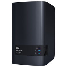 Сетевое хранилище данных WD 8TB My Cloud EX2 Ultra (WDBSHB0080JCH-EEUE)
