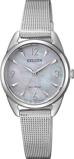 Японские женские часы в коллекции Eco-Drive Женские часы Citizen EM0681-85D