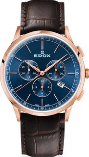 Швейцарские мужские часы в коллекции Les Vauberts Мужские часы Edox 10236-37RCBUIR