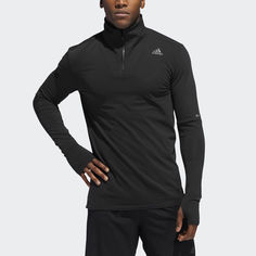 Лонгслив для бега Supernova 1/4 Zip adidas Performance