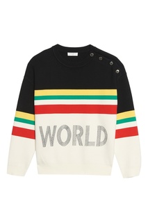 Джемпер с застежкой на кнопки Sandro