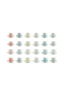 Набор чашек с блюдцем 6 шт. VILLA DESTE