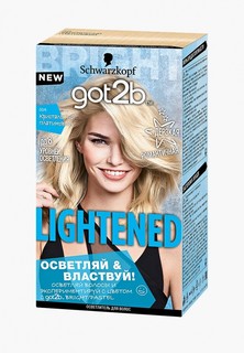 Краска для волос Got2B GOT2B, Осветлитель, LIGHTENED 00А Кристальный платиновый, 122, 5 мл