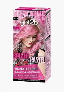 Краска для волос Got2B GOT2B BRIGHT/PASTEL 093, Шокирующий розовый, 80 мл