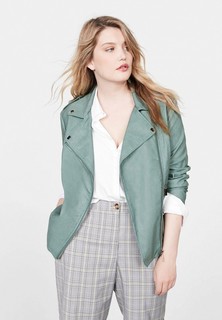 Куртка кожаная Violeta by Mango - TWINY