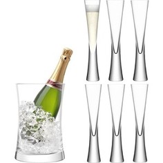 Набор для сервировки шампанского прозрачный LSA International Moya (G1372-00-985)