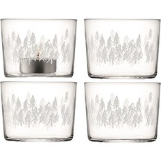 Набор из 4 подсвечников 6 см LSA International Fir (G060-07-177)