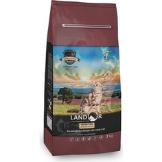 Сухой корм LANDOR Adult Cat Grain Free Lamb and Potato беззерновой гипоаллергенный с ягнёнком и картофелем для кошек 10кг