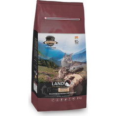Сухой корм LANDOR Sensitive Lamb and Rice гипоаллергенный с ягнёнком и рисом для кошек с чувствительным пищеворением 10кг