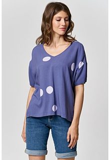 Блузка в горох