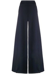 Chalayan однотонные брюки широкого кроя