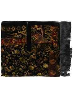 Etro шарф с бахромой