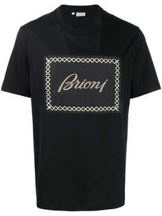 Brioni футболка с логотипом