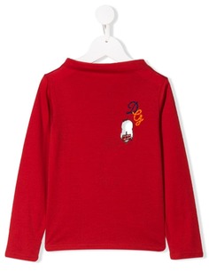 Dolce & Gabbana Kids свитер с вышитым логотипом