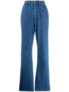 Y/Project джинсы прямого кроя в полоску