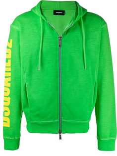 Dsquared2 худи на молнии с логотипом