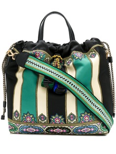 Etro сумка-тоут в полоску