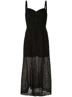 Olivier Theyskens кружевное платье макси