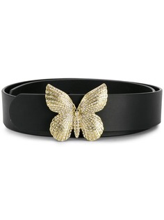 Twin-Set ремень с декорированной пряжкой в виде бабочки