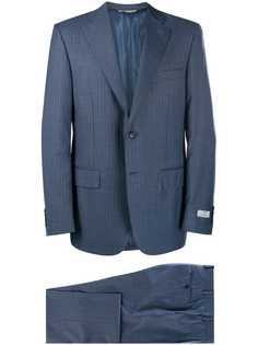 Canali костюм-двойка в тонкую полоску