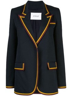 Derek Lam 10 Crosby блейзер с контрастной окантовкой