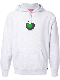 Supreme худи с принтом Apple