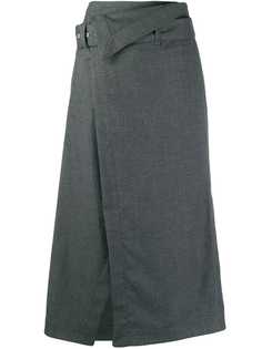 3.1 Phillip Lim юбка А-силуэта с поясом