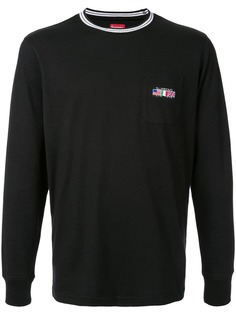 Supreme футболка с карманом