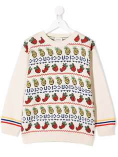 Gucci Kids джемпер с узором