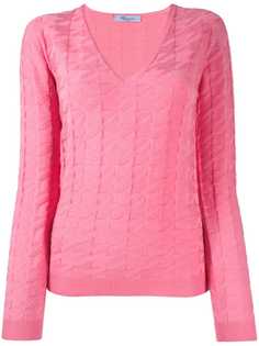 Blumarine фактурный джемпер