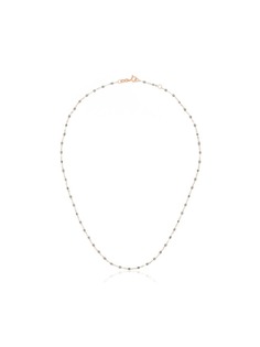 Gigi Clozeau 18kt rose gold classic bead necklace