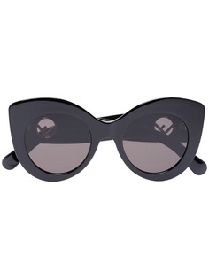 Fendi Eyewear Black F Is For Fendi Sunglasses