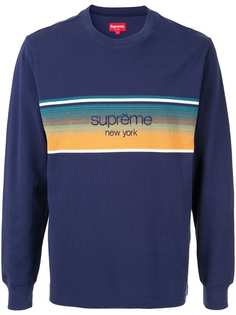 Supreme топ с логотипом