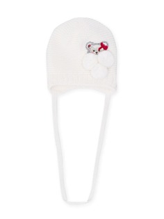 Monnalisa шапка с нашивкой