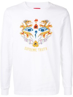 Supreme футболка Truth с длинными рукавами