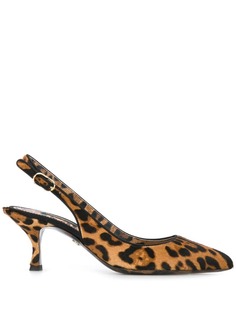 Dolce & Gabbana туфли-лодочки с леопардовым принтом
