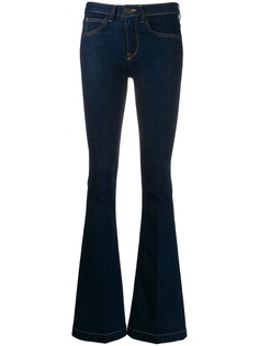 LAutre Chose расклешенные джинсы с заниженной талией