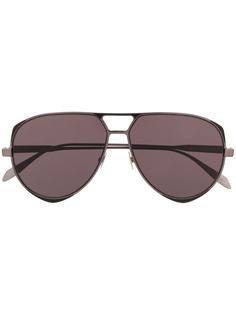 Alexander McQueen Eyewear солнцезащитные очки-авиаторы