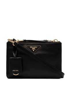 Prada сумка через плечо Etiquette с двойной молнией