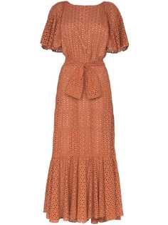 Johanna Ortiz платье You Should Be Dancing с английской вышивкой